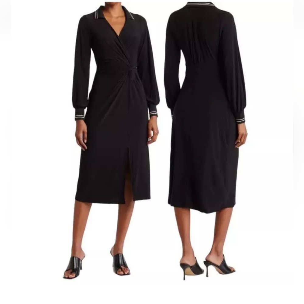 Tommy Hilfiger Women's Longsleeve Jersey Shirtdress Sz 4